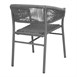 Bolero Florence Grijze Mix Touw Twist Rieten Stoelen (Pak Van 2)
