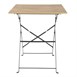 Bolero Perth Bestrating Stijl Vierkante Tafel Houteffect