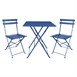 Bolero Perth Pavement Style Vierkante Tafel Donker Marineblauw