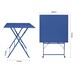 Bolero Perth Pavement Style Vierkante Tafel Donker Marineblauw