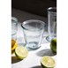 Olympia Conische Bekers Van Gerecycled Glas, 220ml (Pak Van 6)