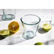 Olympia Conische Bekers Van Gerecycled Glas, 220ml (Pak Van 6)