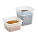 Cambro Freshpro Voedselcontainers Met Deksel (Pak Van 2 x 0,95Ltr En 2 x 0,47Ltr)