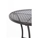 Bolero stalen tuinset zwart (tafel en twee stoelen) 