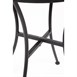 Bolero stalen tuinset zwart (tafel en twee stoelen) 
