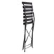 Bolero stalen tuinset zwart (tafel en twee stoelen) 