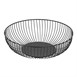 Olympia Draadvoer Displayschaal Rond Zwart - 285X85mm