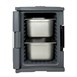 Vogue Thermo-Box 600 Voorlader Box Zwart Voor GN Bak Afmeting - 465X610x630mm