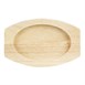 Olympia Hevea Bord Voor Gietijzeren Ovale Orenschotel 210x120mm Voor Fw819