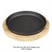 Olympia Hevea Bord Voor Gietijzer Ronde Sizzler 254mm Voor Gj556