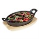 Olympia Hevea Bord Voor Gietijzeren Ovale Orenschotel 260x165mm Voor Fw817