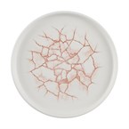 Churchill Studio Prints Kintsugi Coral Borden 220mm (Pak Van 6)