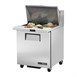 True Enkeldeurs Gekoelde Werktafel Tssu-27-12M-C-Hc