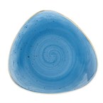 Churchill Stonecast Cornflower Blue Driehoekig Bord 22.9cm (pak van 12)