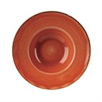 Churchill Stonecast Spiced Orange Kom Met Brede Rand Medium 23.88cm (pak van 12)