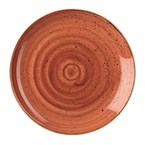 Churchill Stonecast Spiced Orange Evolve Coupe Bord 21.7cm (pak van 12)