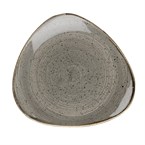 Churchill Stonecast Grey Cappuccino Lotus Bord (pak van 6)