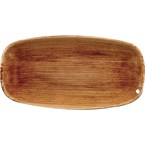 Churchill Stonecast Patina Vintage Copper Chefs Ovaal Bord 35.2 x 18.7cm (pak van 6)