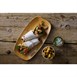 Churchill Stonecast Tangerine Chefs' Oblong No. 4 Mokken (Pak Van 6)