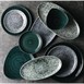 Churchill Stonecast Patina Rustic Teal Evolve Coupe Bord 28.6cm (pak van 12)
