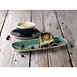 Churchill Stonecast Samphire Green Chefs Ovaal Bord 27 x 12.7cm (pak van 12)