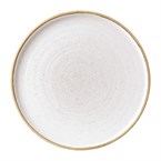 Churchill Stonecast Barley White Bord Met Opstaande Rand 25.9cm (pak van 6)