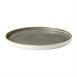 Churchill Stonecast Grey Bord Met Opstaande Rand 25.9cm (pak van 6)