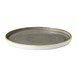 Churchill Stonecast Grey Bord Met Opstaande Rand 22cm (pak van 6)