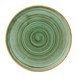 Churchill Stonecast Samphire Green Bord Met Opstaande Rand 25.9cm (pak van 6)