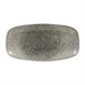 Churchill Raku Quartz Black Chefs Ovaal Bord 29.8 x 15.2cm (pak van 12)