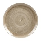 Churchill Stonecast Patina Antique Taupe Coupe Evolve Coupe Bord 32.4cm (pak van 10)