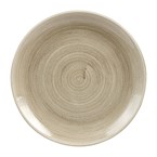 Churchill Stonecast Patina Antique Taupe Coupe Evolve Coupe Bord 32.4cm (pak van 9)