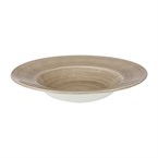 Churchill Stonecast Patina Antique Taupe Kom Met Brede Rand Large 27.9cm (pak van 12)
