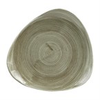 Churchill Stonecast Patina Burnished Green Lotus Bord 22.9cm (pak van 12)