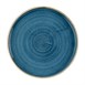 Churchill Stonecast Java Blue Bord Met Opstaande Rand 21cm (pak van 6)