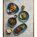 Churchill Stonecast Java Blue Lotus Bord 22.9cm (pak van 12)