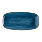 Churchill Stonecast Java Blue Chefs Ovaal Bord 29.8 x 15.2cm (pak van 12)