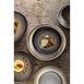 Olympia Berken Aubergine Brede Schalen 205mm (Verpakking Van 6)