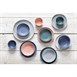 Olympia Corallite Diepe Kommen Blauw 105mm (Set Van 12)