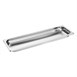 Vogue Roestvrijstalen Gastronorm 2/4 Bak 40mm
