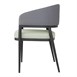 Bolero Meridian Interieurstoelen - Pistachegrijs (Set Van 2)