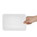 Fiesta Composteerbare Bagasse Voedselcontainer Bases 800ml (Pakket Van 100)