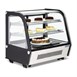 Polar G-Series Energiezuinige Aanrecht Voedsel Display Koelkast Zwart 120Ltr