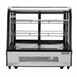 Polar G-Series Energiezuinige Aanrecht Voedsel Display Koelkast Zwart 120Ltr