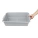 Vogue Edlp Plastic Perforated Storage Box Grijs