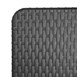 Bolero Rattan Rechthoekige Opvouwbare Tafel Zwart 6Ft
