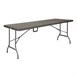 Bolero Rotan Rechthoekige Centervouwtafel Bruin 6Ft