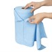 Nisbets Essentials Blauwe Microvezeldoek 300x300mm - Rol Van 50 Afscheurvellen