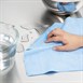 Nisbets Essentials Blauwe Microvezeldoek 300x300mm - Rol Van 50 Afscheurvellen