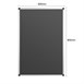 Olympia Zwart Magnetisch Bord 600x900mm